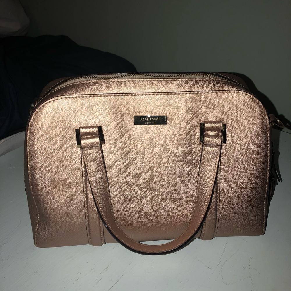 Kate Spade Rose Gold Satchel